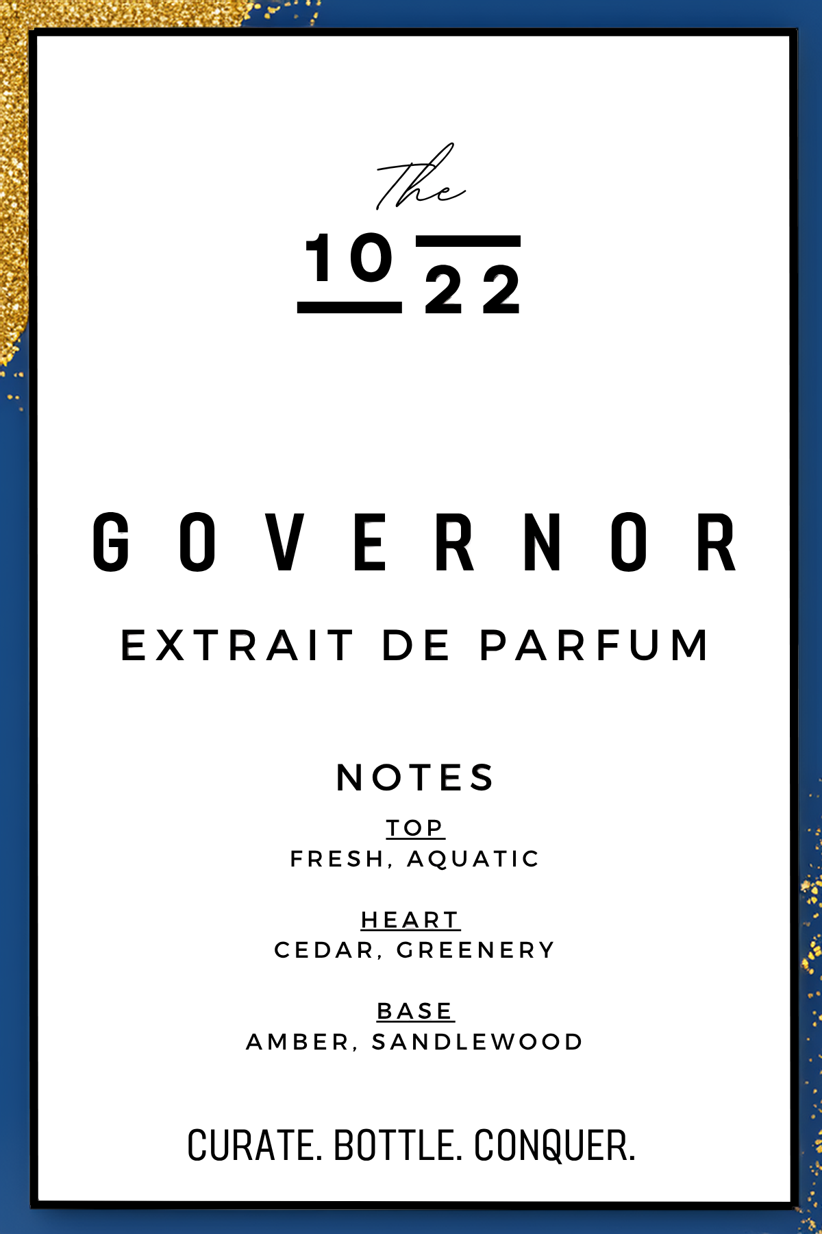 Governor - Extrait de Parfum