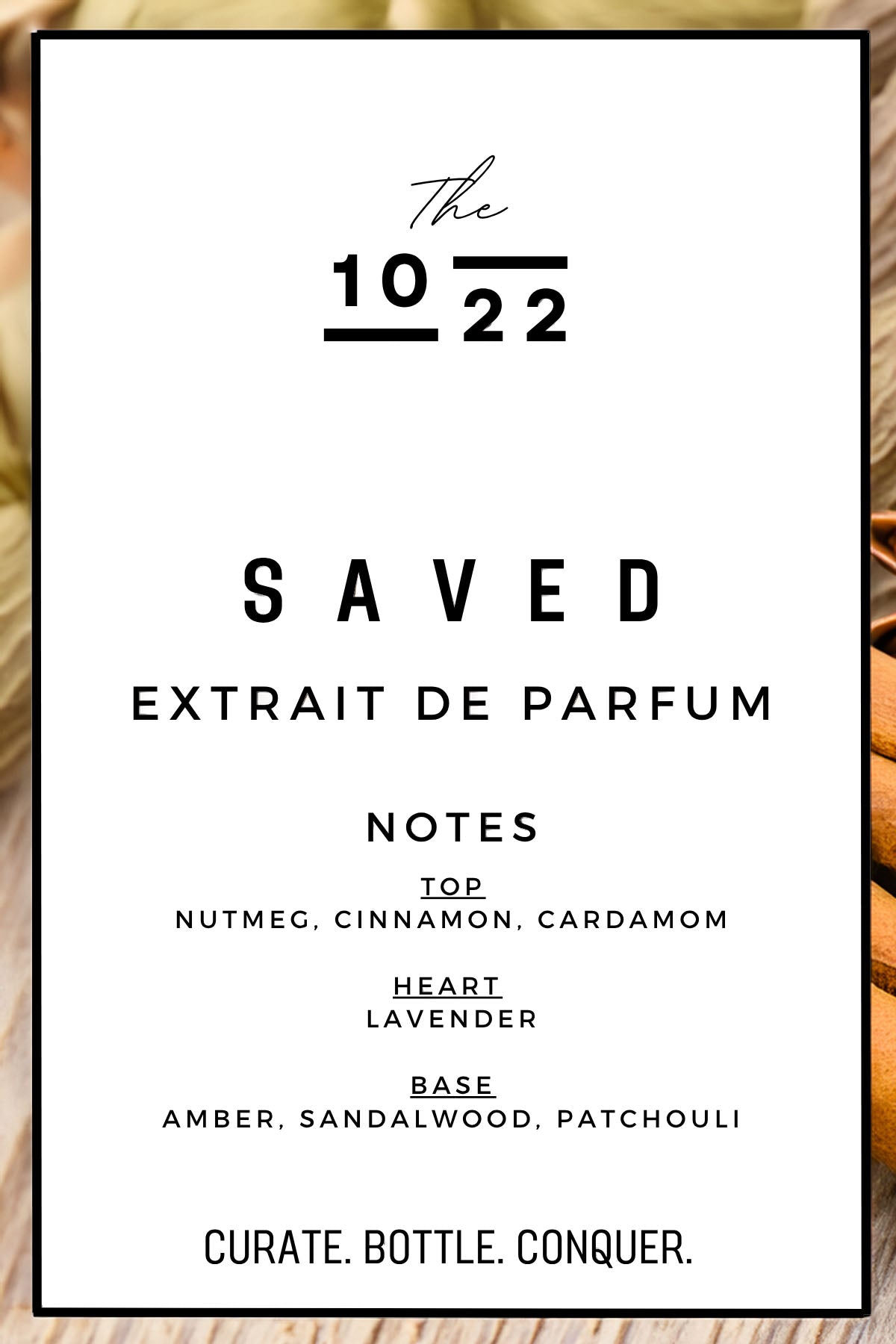 Saved- Extrait de Parfum